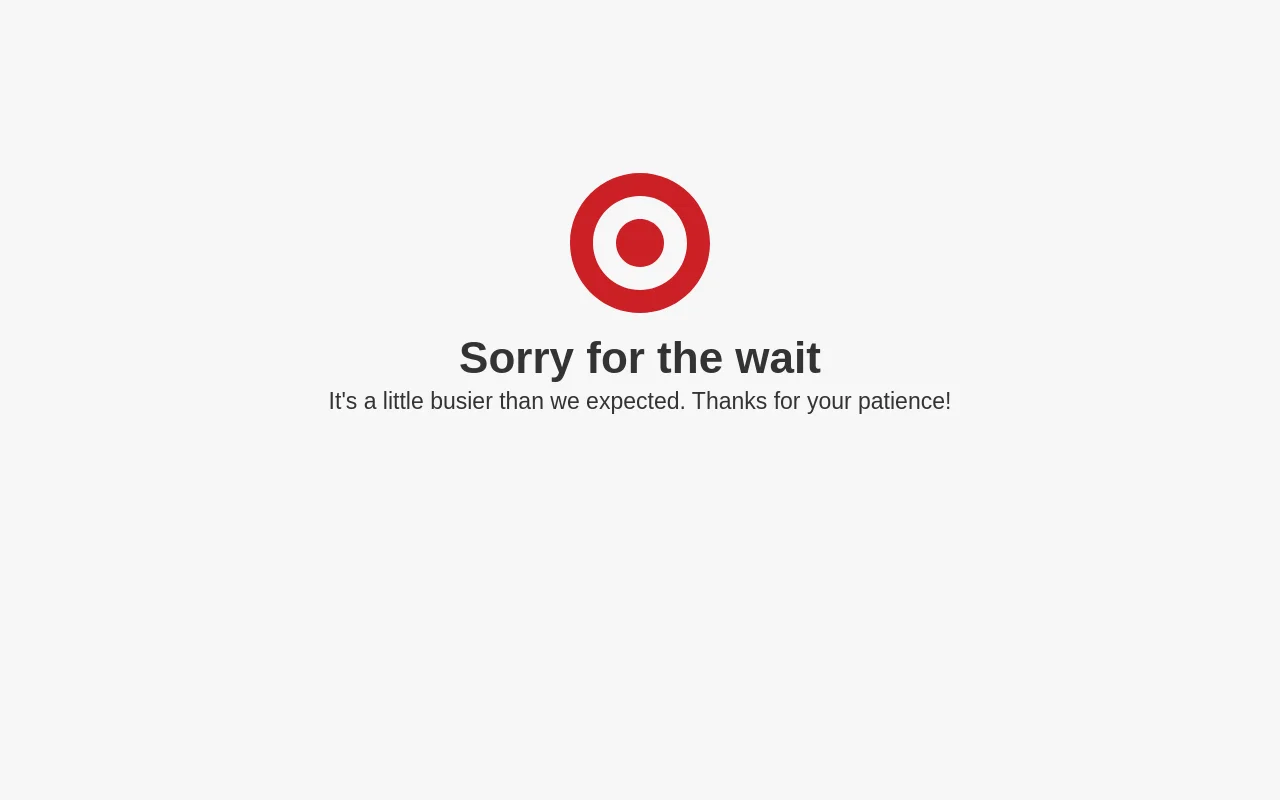 Screenshot of Target